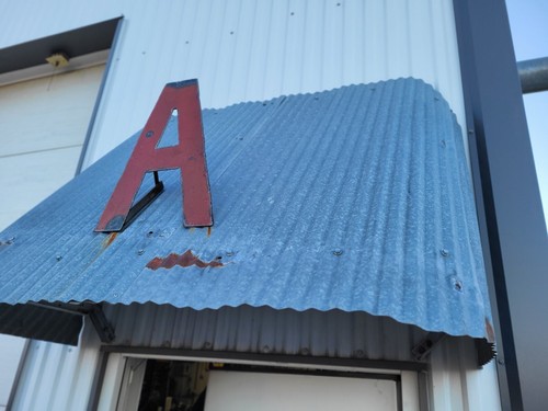 Galvenized awnings - galvenized,