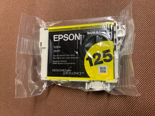 Genuine epson yellow 125 - genuine,