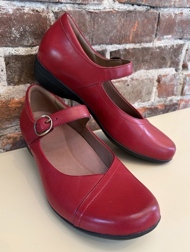 Dansko womens red mary jane - dansko,