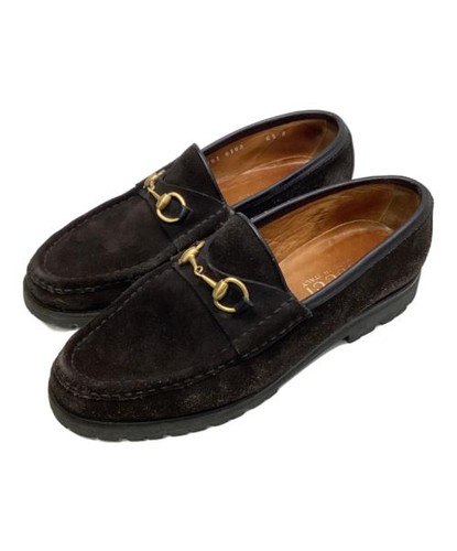 Gucci horsebit loafers suede - gucci,
