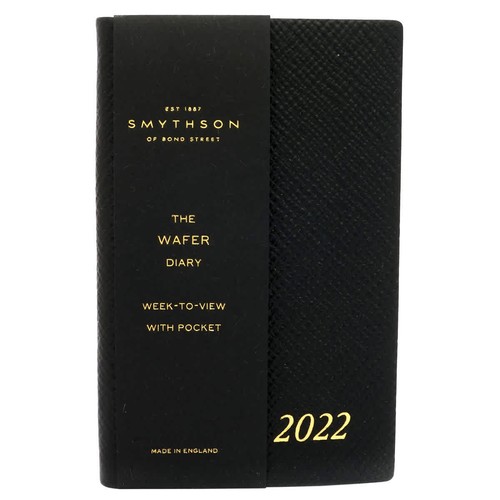 Smythson black 2022 wafer - 2022,