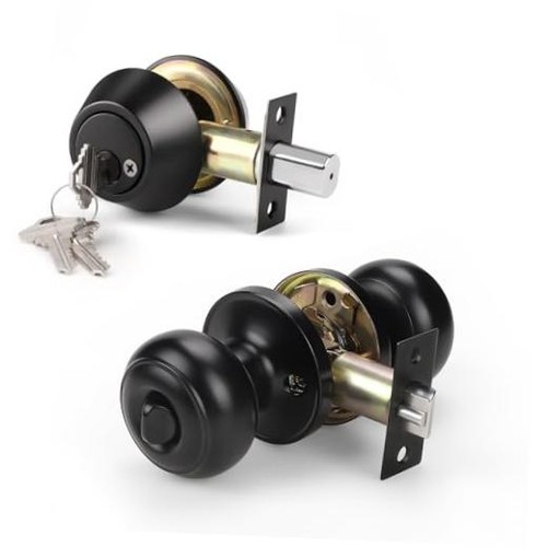Entry door knob and - knob,
