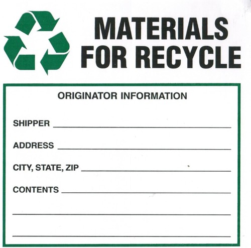 Materials for recycle 6 - materials, recycle"