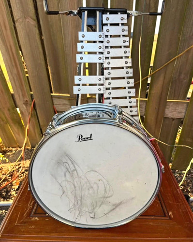 Pearl steel drum set - steel,