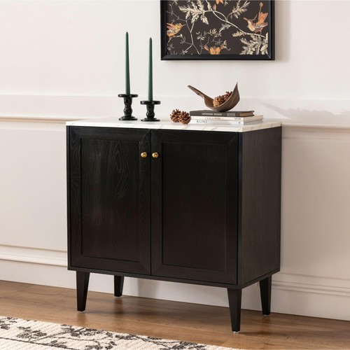 Black storage cabinet - storage,
