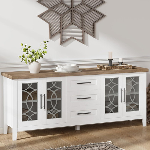 Farmhouse stand with - tv,