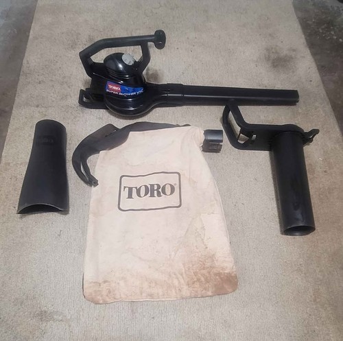 Toro super leaf blower vacuum - blower,