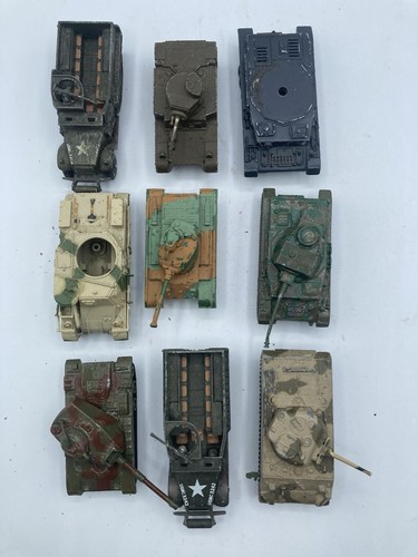 Corgi tank lot metal - lot,