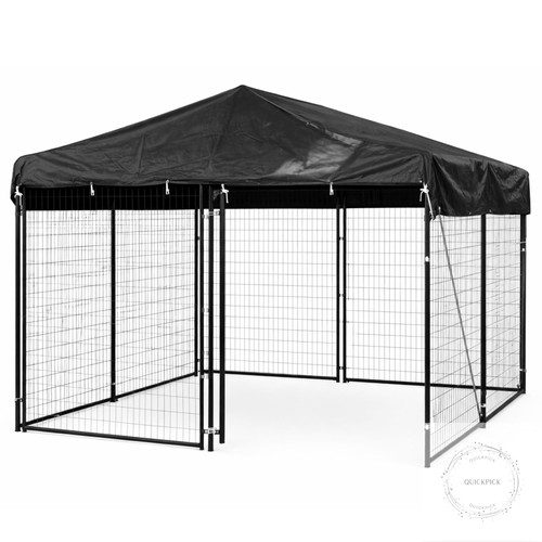 10x10 dog kennel - ft,