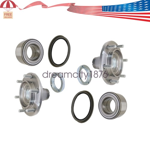 Front wheel hubs bearings - 2x,