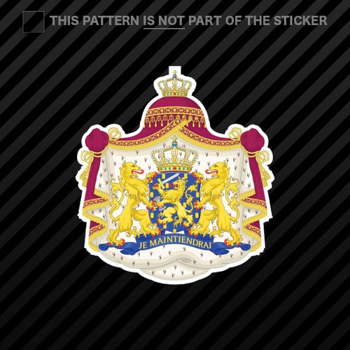 Dutch coat arms sticker - dutch, of