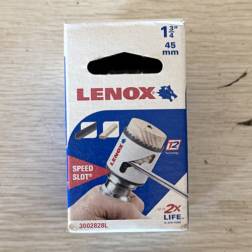 Lenox metal speed slot hole - speed,
