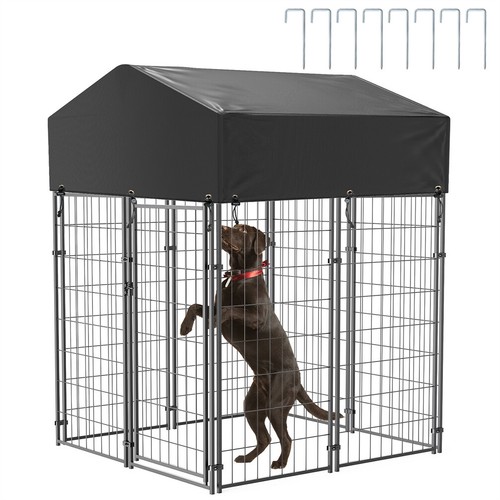 Xxl metal dog cage outdoor - metal,