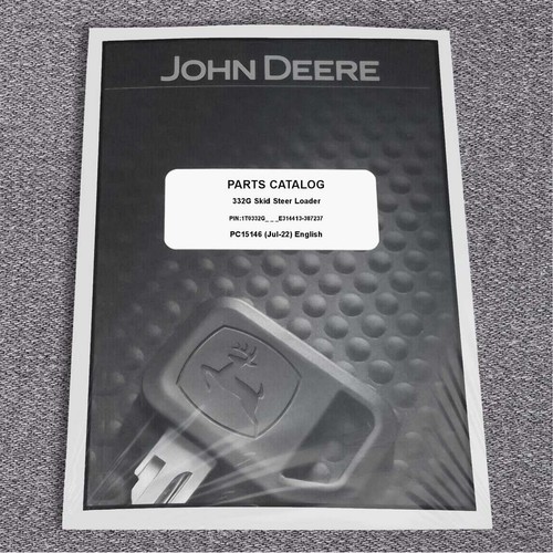 John deere 332g skid - 332g,