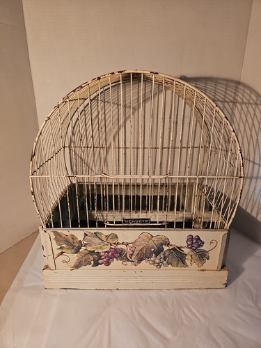 Antique hendryx bird cage - antique,