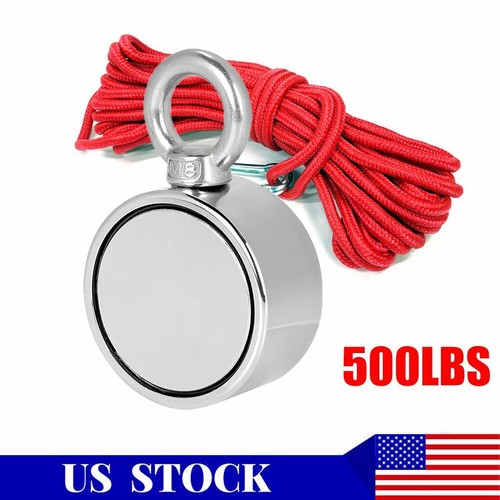 500lbs fishing magnet kit pull - fishing,