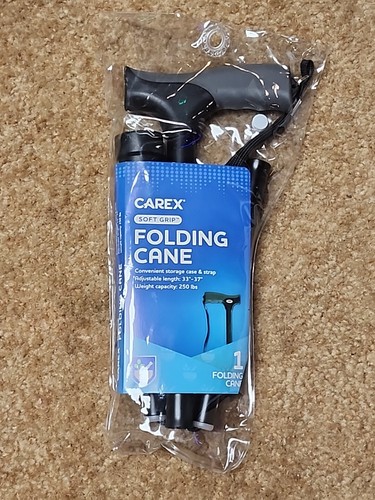 Carex folding cane adjustable - folding,