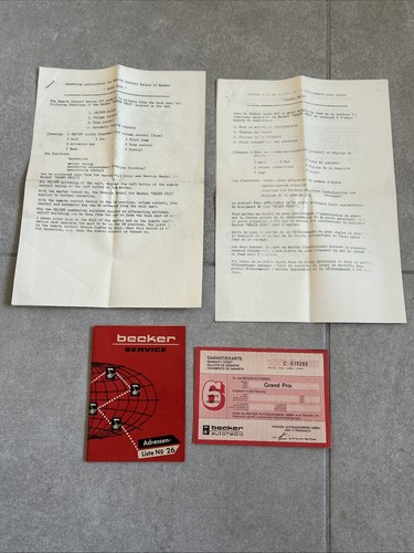 Becker autoradio grand - autoradio, prix