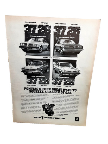 1977 pontiac sunbird astre - 1977,