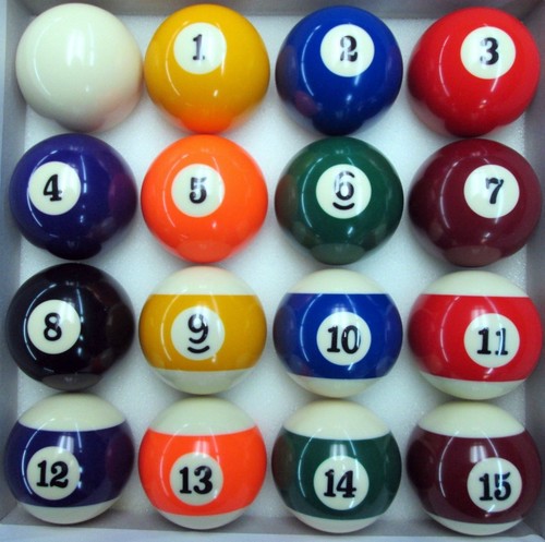 New deluxe pool billiard - billiard, balls