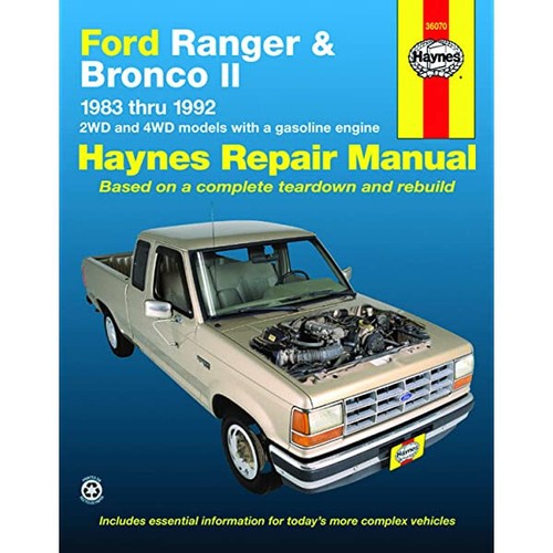 Haynes repair manual ford - haynes, manual: