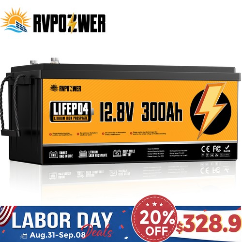 12v 300ah lifepo4 - 300ah, lithium