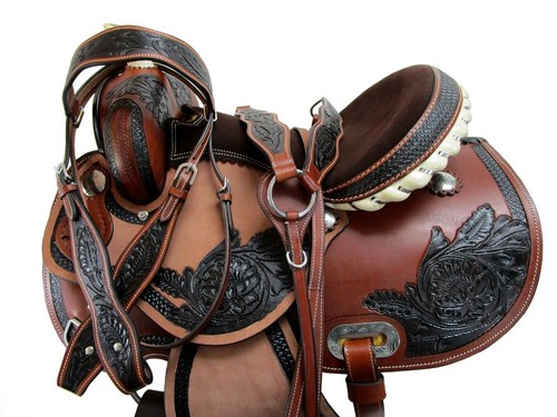 Western cowboy saddle - saddle, 16