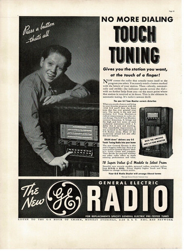 1937 general electric radio - general,