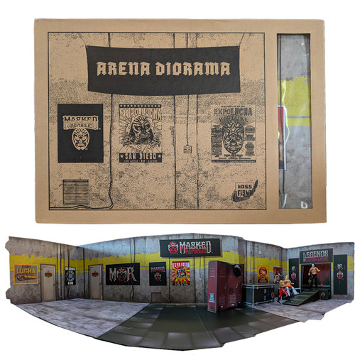 Diorama legends lucha libre - diorama,