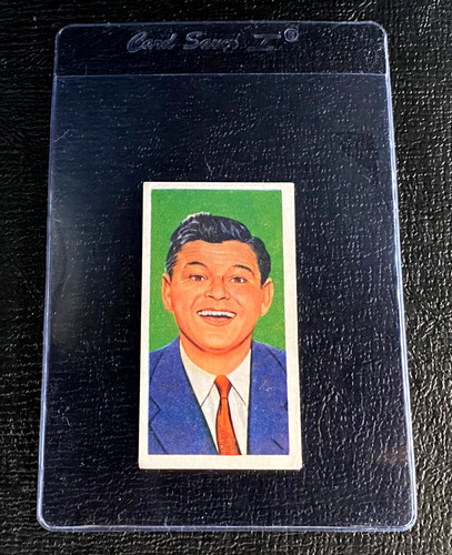 Benny hill rookie card - benny,