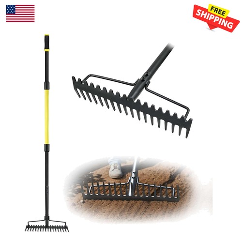 Multi purpose bow rake - rake, 59"