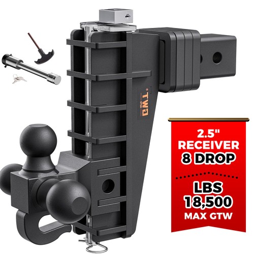 Adjustable trailer hitch - adjustable,