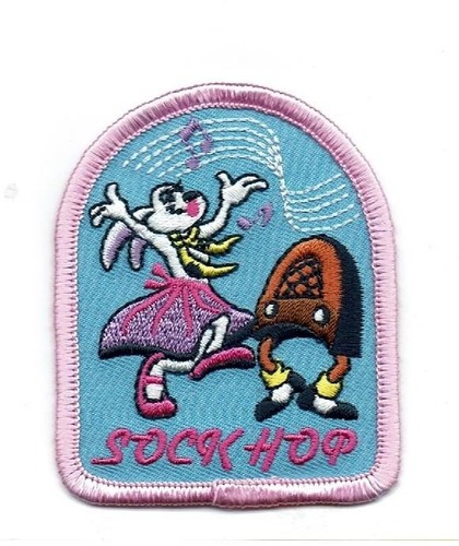 Girl boy sock hop dance - girl,
