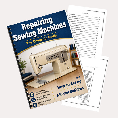 Repairing sewing machines - repairing,