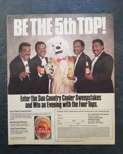 Four tops sun country coolers - four,