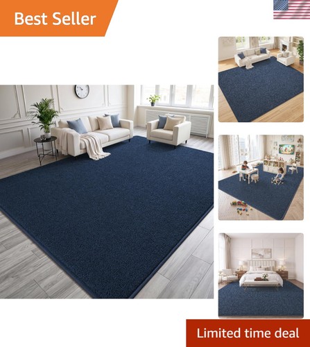 Modern 5x7 navy - navy, rug