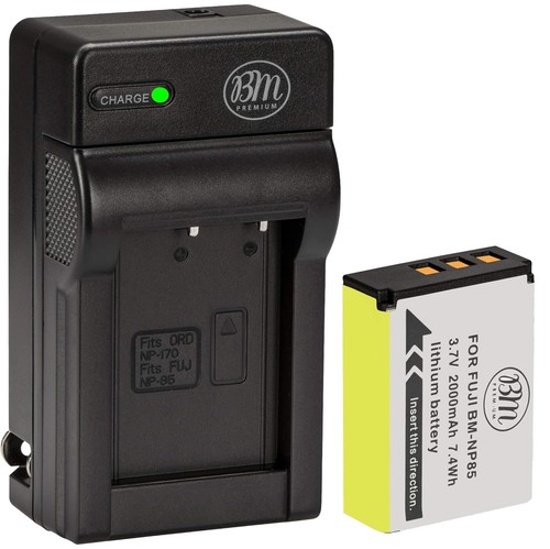 Battery and charger - and,