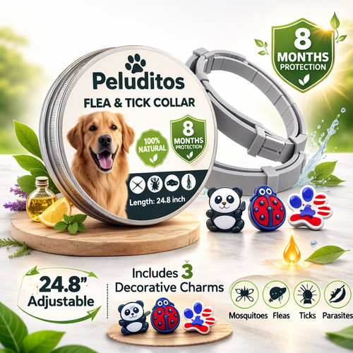 Pack dog flea tick collar - dog,