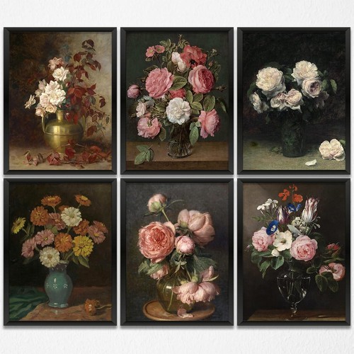 6pcs peonies rose bouquet - 6pcs,