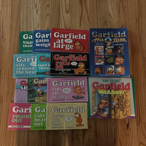 Garfield book lot - garfield, 14