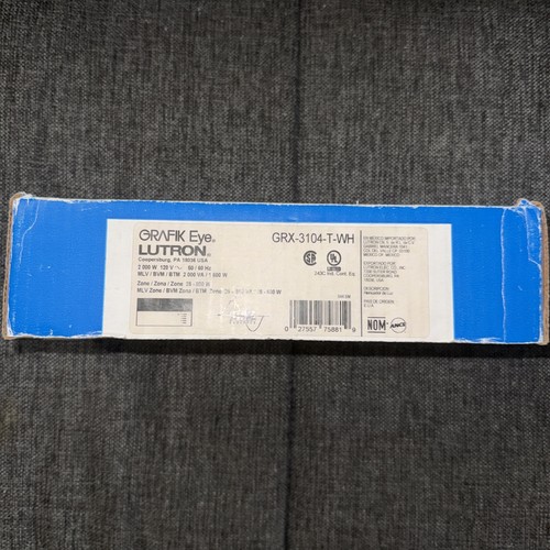 Lutron grx 3104 grafik - lutron, grx-3104-t-wh