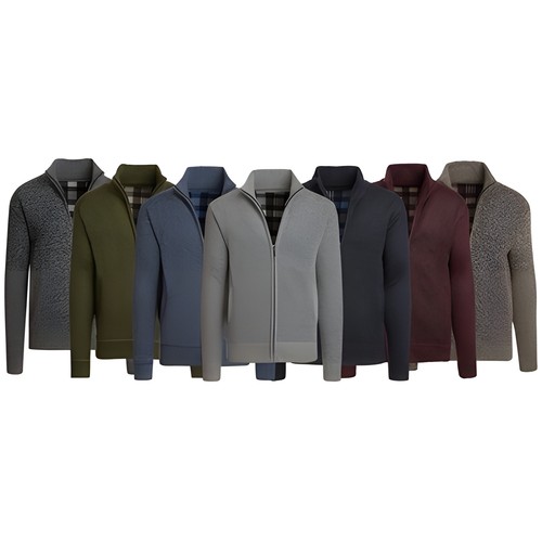 Men full zip fleece jacket - men's,