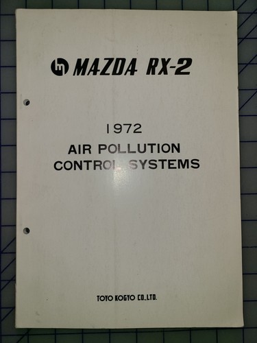 1972 mazda air - mazda, pollution