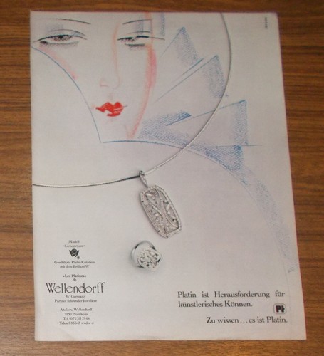 Rare advertising wellendorff - rare,