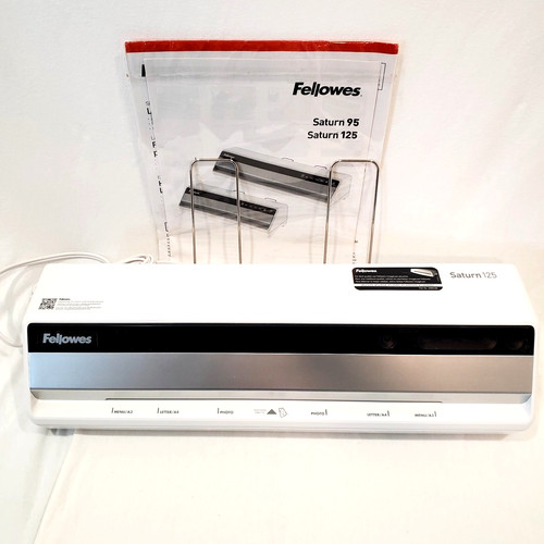 Fellowes saturn 125 laminator - fellowes,