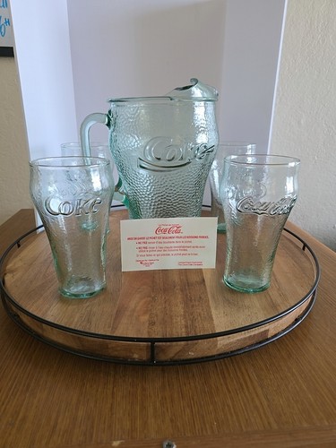 Coca cola ice rim pitcher - ice,