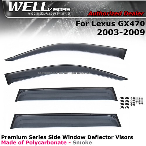 Wellvisors for lexus gx470 - wellvisors,