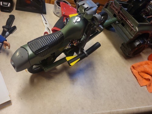 Hasbro joe motorcycle with - hasbro, gi