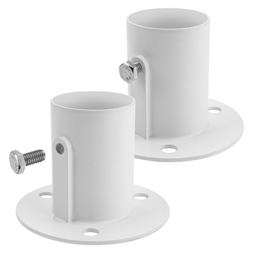 Aluminum pool deck flanges - aluminum,