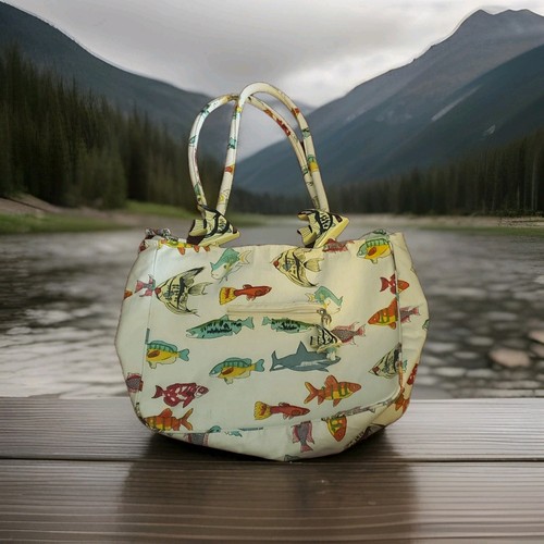 Vintage tropical fish print - fish,